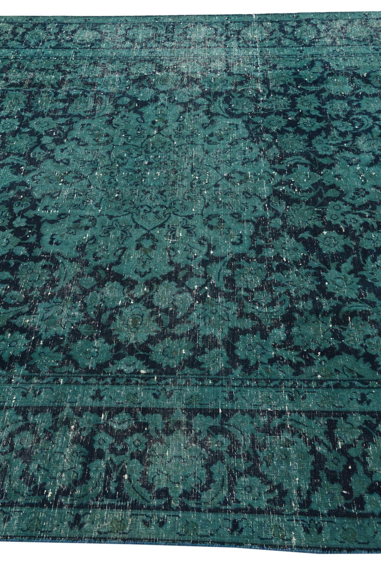 7' 5 x 10' 6 Hand Knotted Ultra Vintage Persian Wool Rug