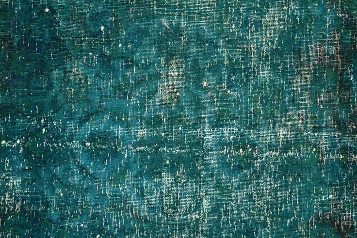 Detail image of 8' 3 x 11' 7 Hand Knotted Ultra Vintage Persian Wool Rug