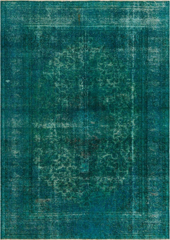 Detail image of 8' 3 x 11' 7 Hand Knotted Ultra Vintage Persian Wool Rug