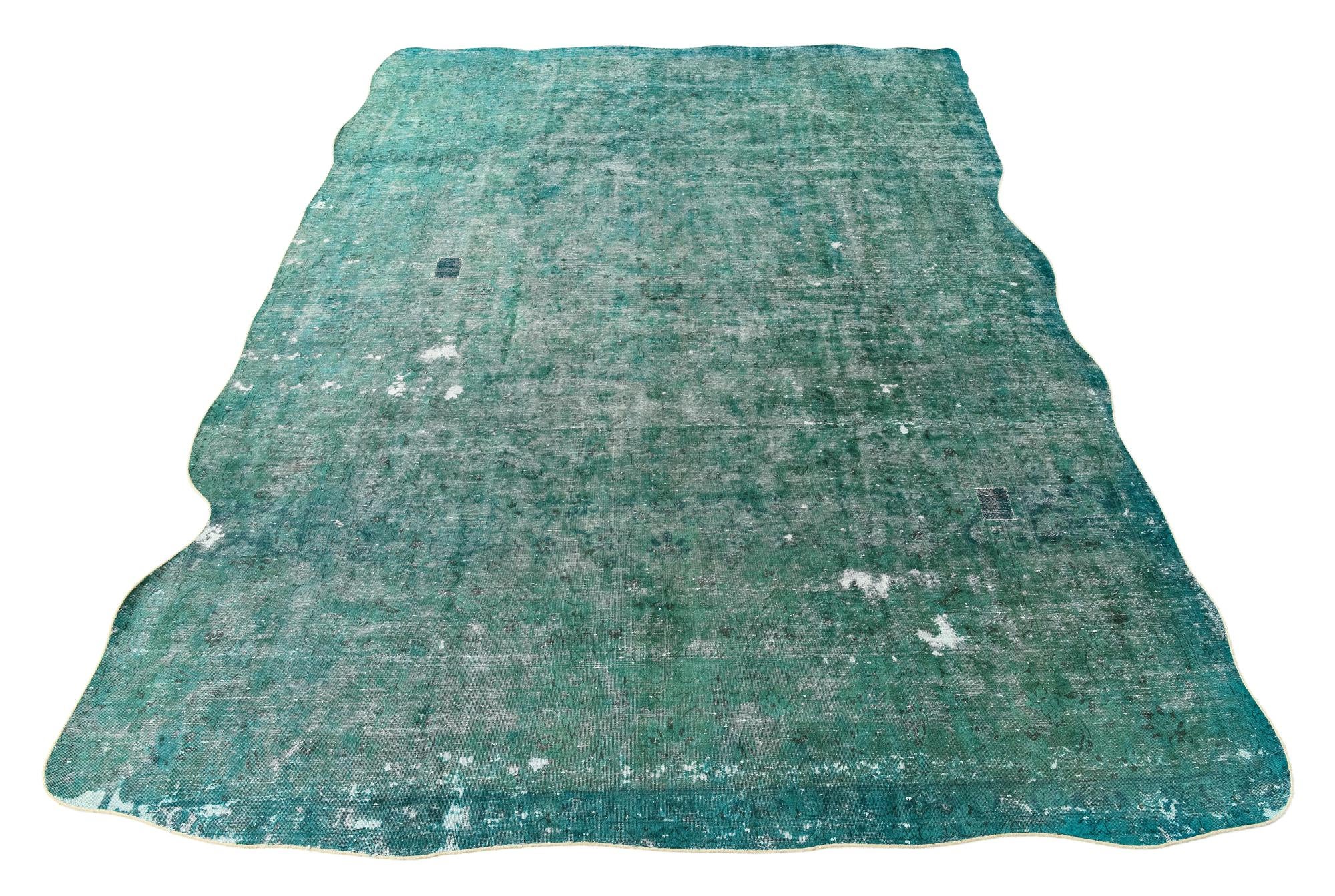9' 2 x 13' 4 Hand Knotted Ultra Vintage Persian Wool Rug