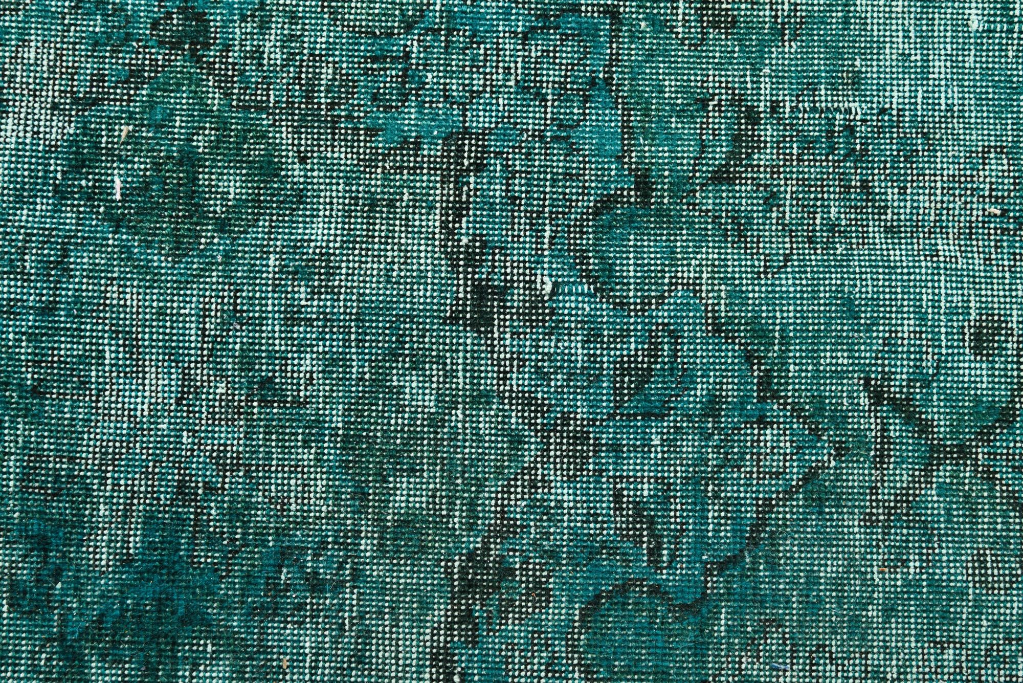 6' 7 x 9' 9 Hand Knotted Ultra Vintage Persian Wool Rug