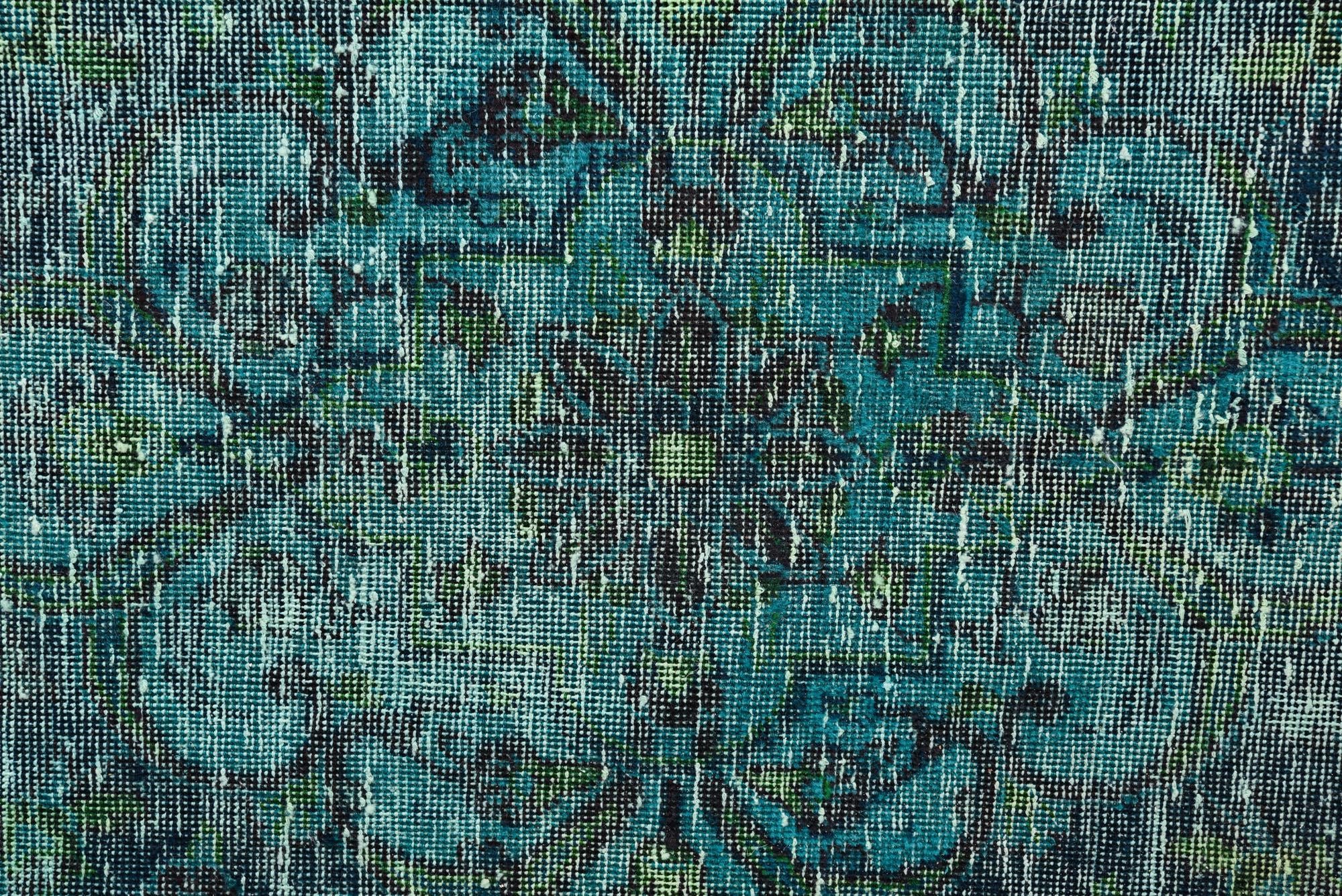 9' x 12' Hand Knotted Ultra Vintage Persian Wool Rug