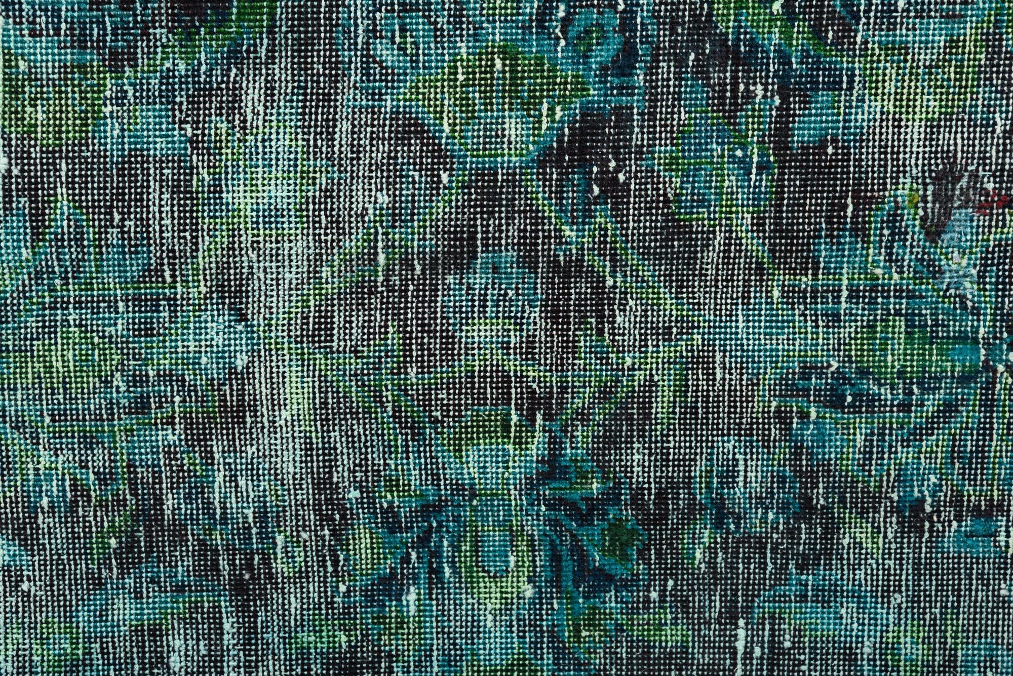 9' x 12' Hand Knotted Ultra Vintage Persian Wool Rug