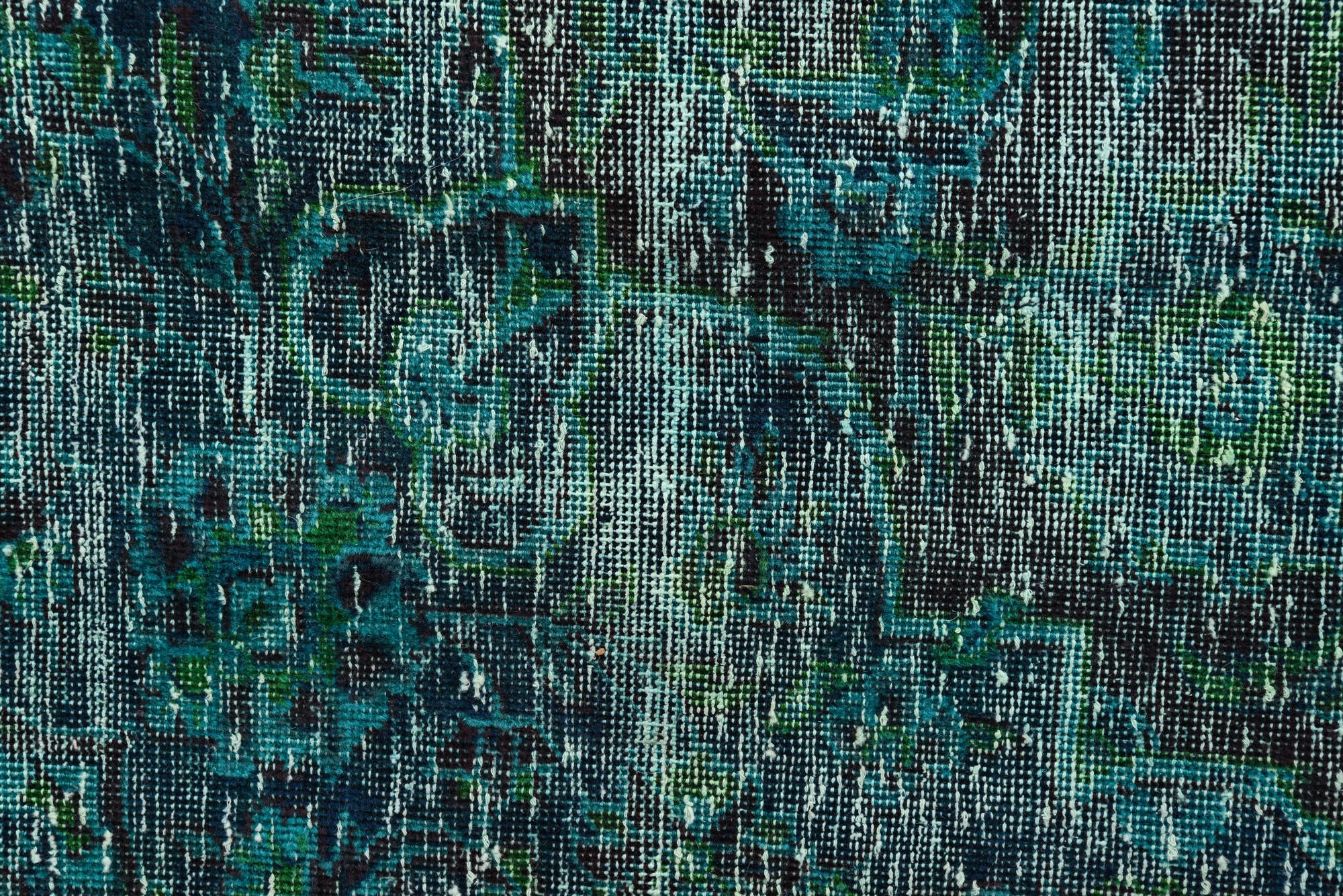 9' x 12' Hand Knotted Ultra Vintage Persian Wool Rug