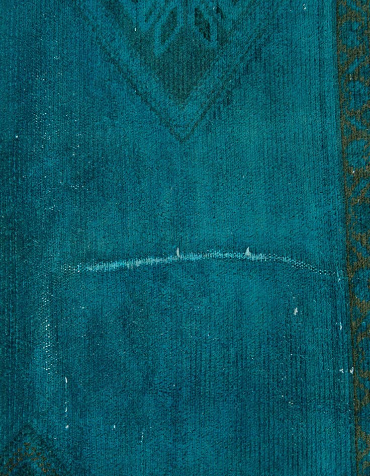 Detail image of 4' 1 x 6' 10  Hand Knotted Ultra Vintage Persian Wool Rug