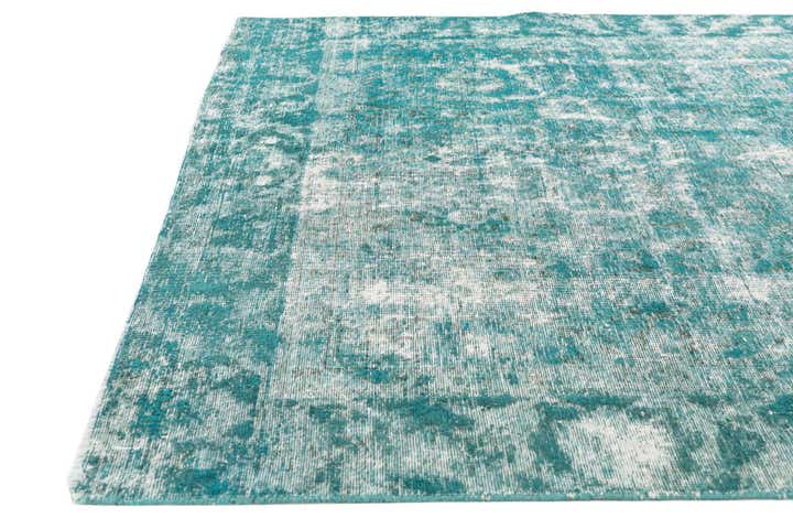 6' 3 x 9' 4 Hand Knotted Ultra Vintage Persian Wool Rug