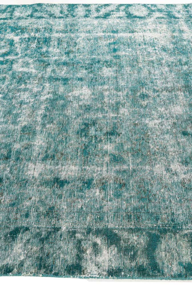 6' 3 x 9' 4 Hand Knotted Ultra Vintage Persian Wool Rug