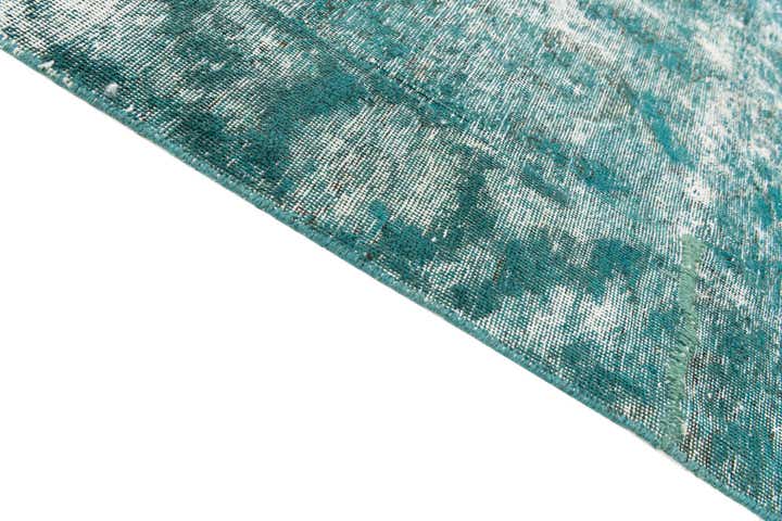 6' 3 x 9' 4 Hand Knotted Ultra Vintage Persian Wool Rug