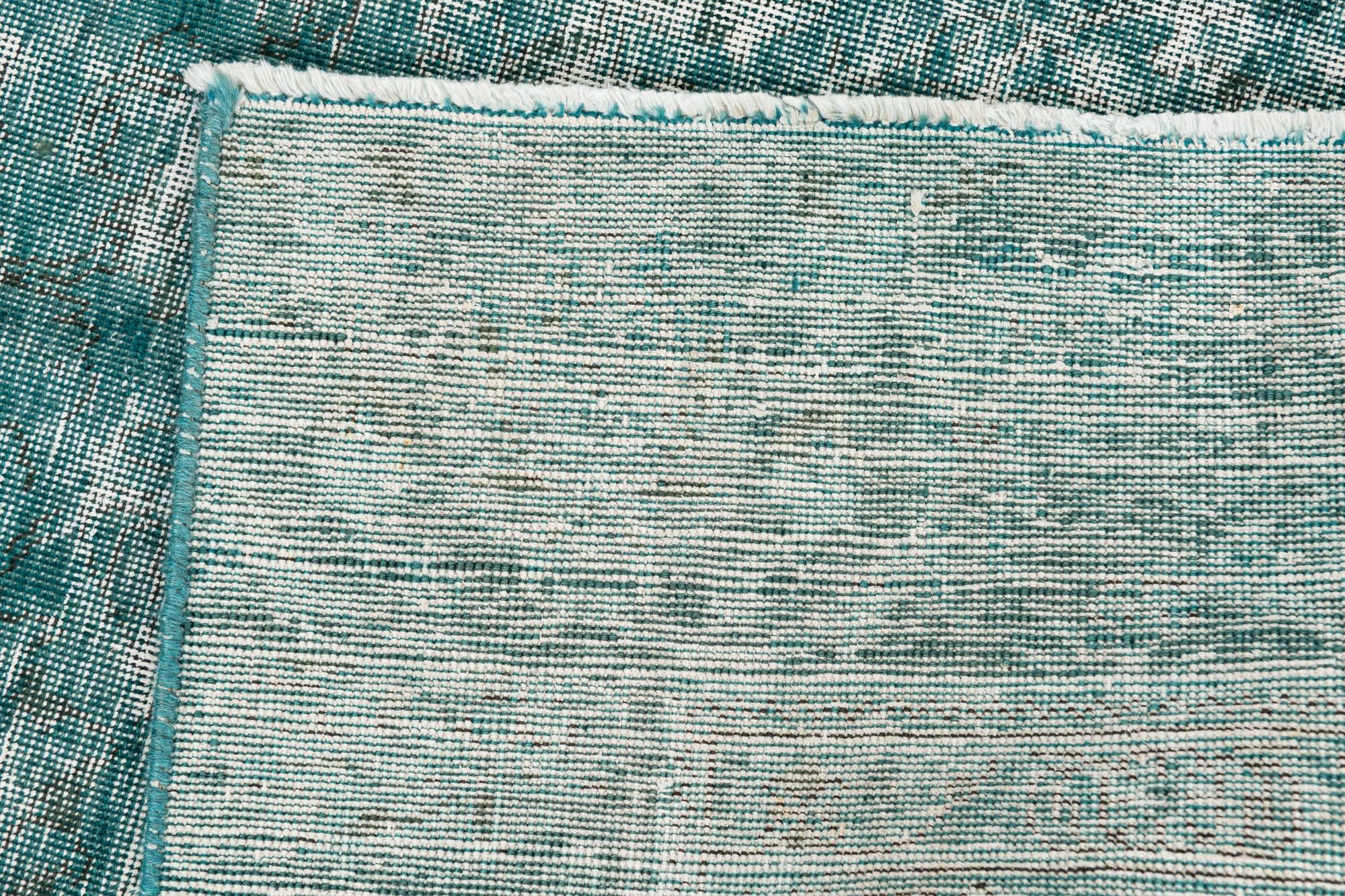 6' 3 x 9' 4 Hand Knotted Ultra Vintage Persian Wool Rug