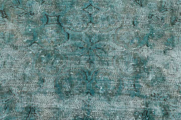 9' 3 x 12' Hand Knotted Ultra Vintage Persian Wool Rug