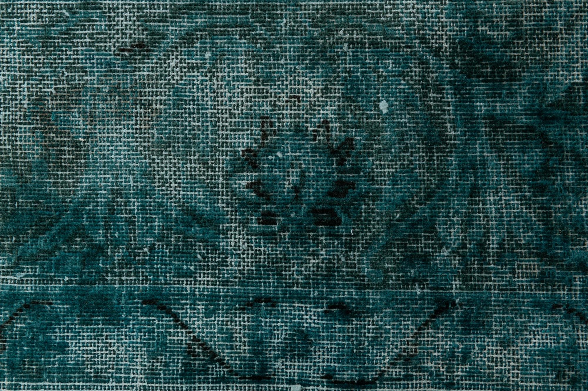9' 3 x 12' Hand Knotted Ultra Vintage Persian Wool Rug