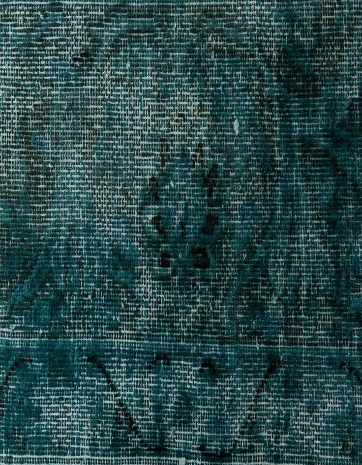 Detail image of 9' 3 x 12'  Hand Knotted Ultra Vintage Persian Wool Rug