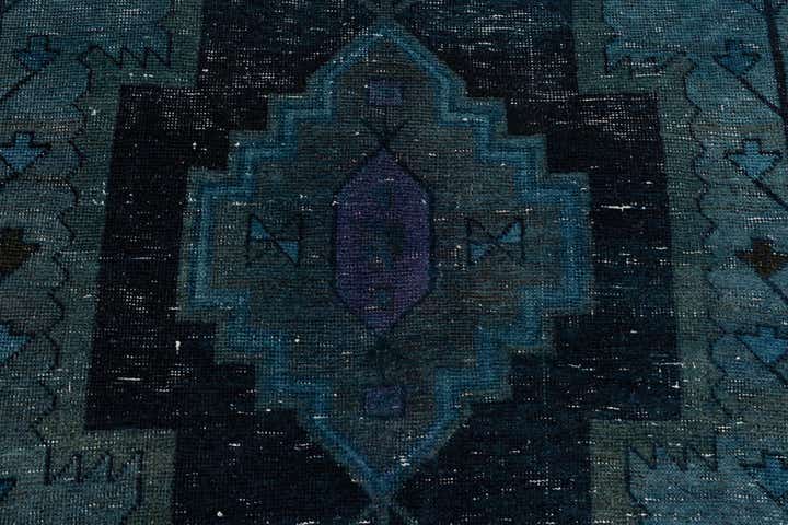 4' 1 x 6' 1 Hand Knotted Ultra Vintage Persian Wool Rug