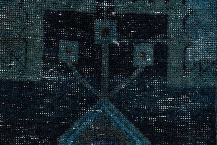 4' 1 x 6' 1 Hand Knotted Ultra Vintage Persian Wool Rug