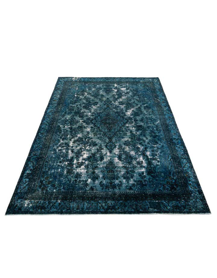 9' 6 x 13' 4 Hand Knotted Ultra Vintage Persian Wool Rug