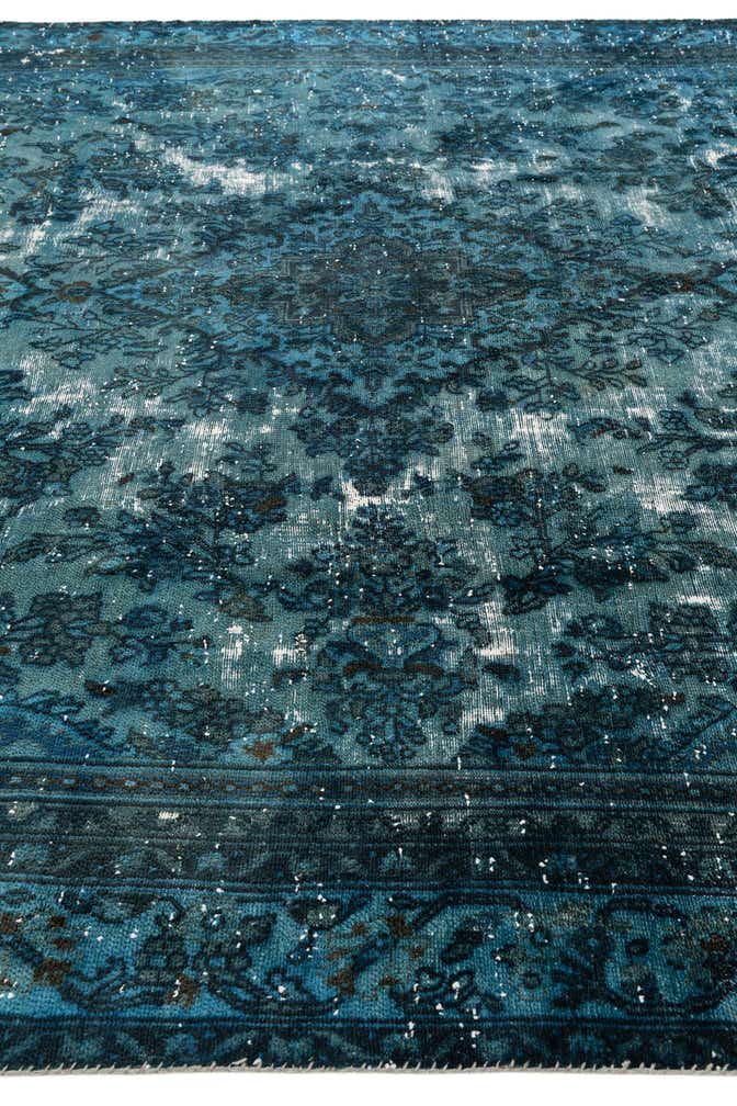 9' 6 x 13' 4 Hand Knotted Ultra Vintage Persian Wool Rug