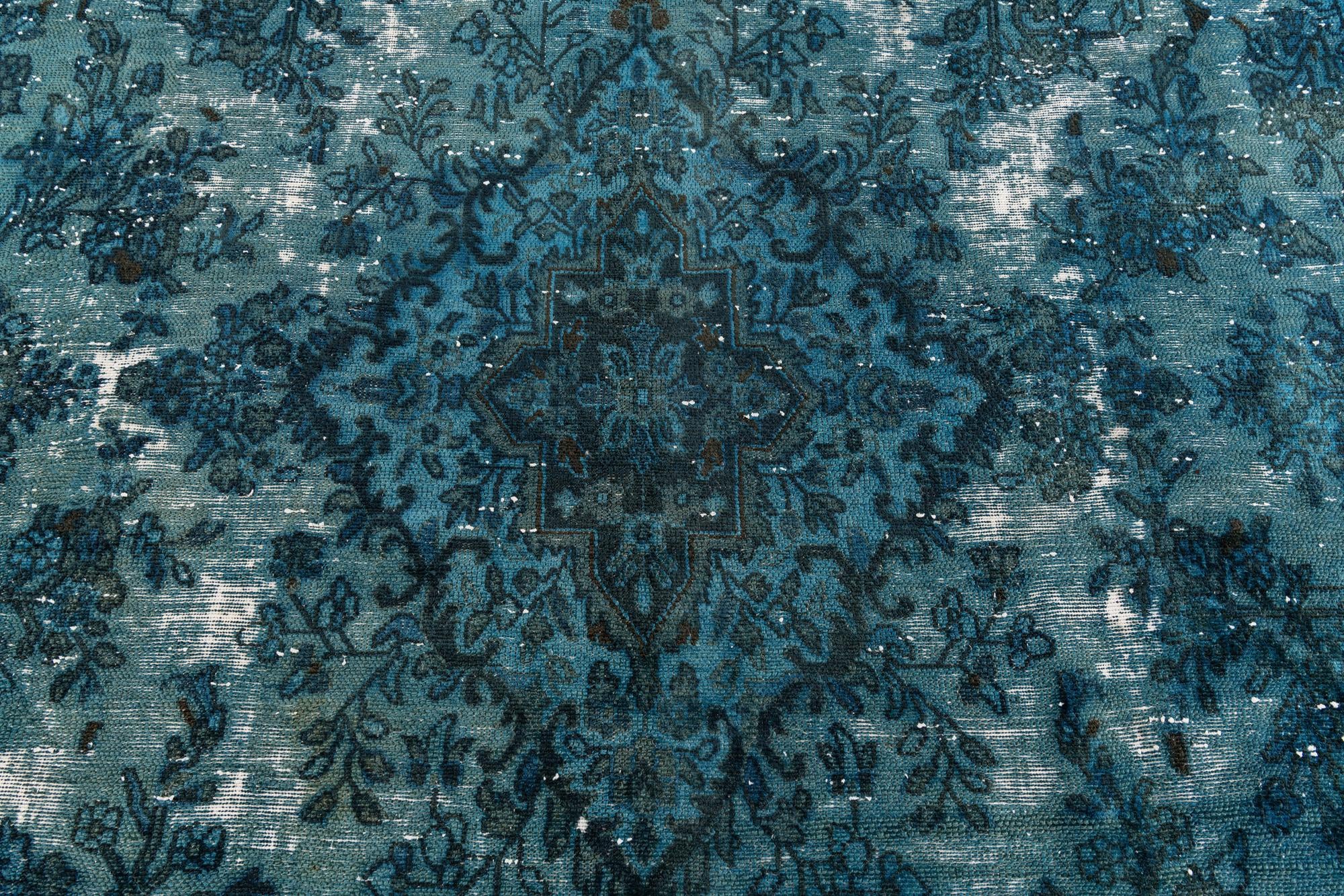 9' 6 x 13' 4 Hand Knotted Ultra Vintage Persian Wool Rug