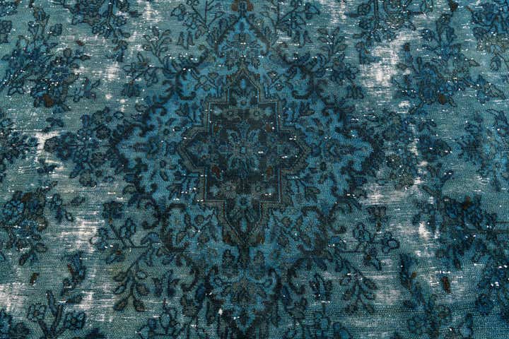 9' 6 x 13' 4 Hand Knotted Ultra Vintage Persian Wool Rug