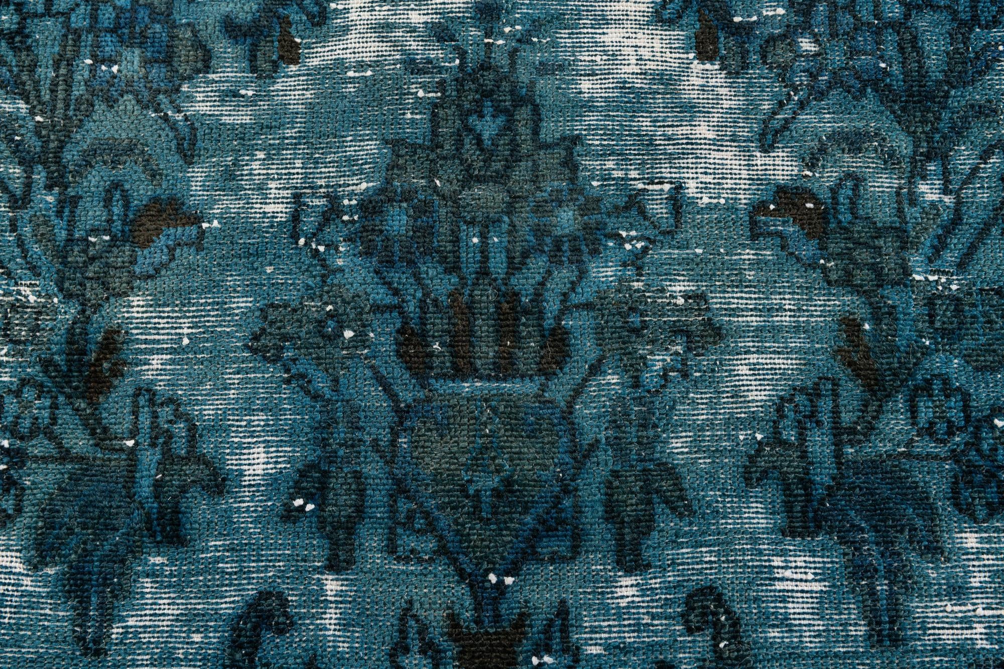 9' 6 x 13' 4 Hand Knotted Ultra Vintage Persian Wool Rug