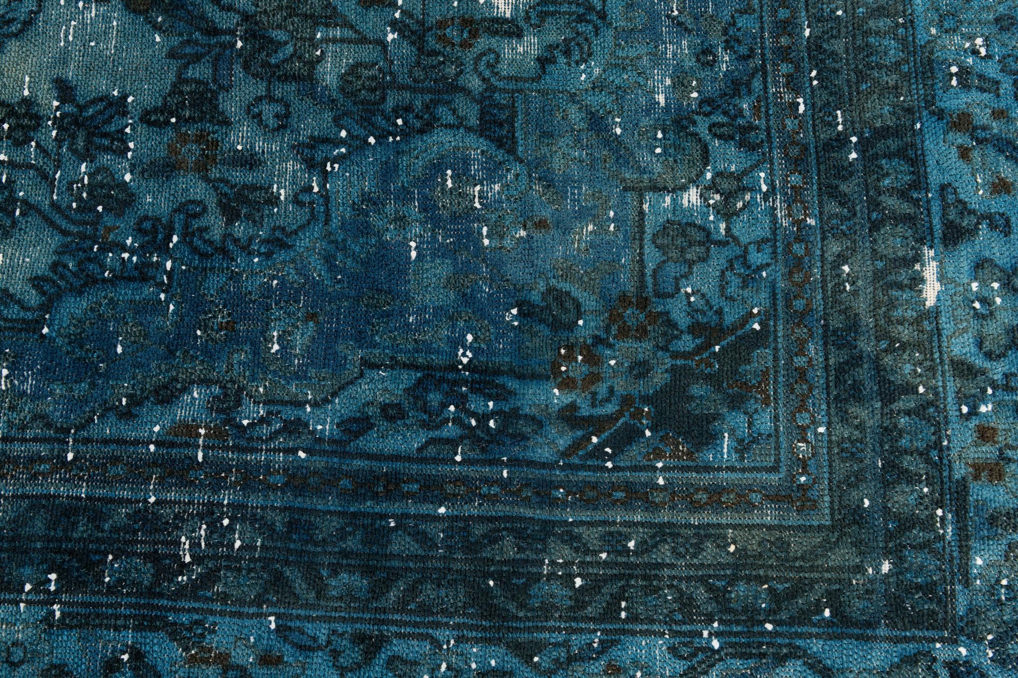9' 6 x 13' 4 Hand Knotted Ultra Vintage Persian Wool Rug