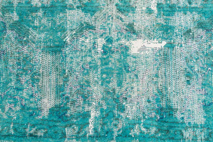 9' 6 x 12' 6 Hand Knotted Ultra Vintage Persian Wool Rug