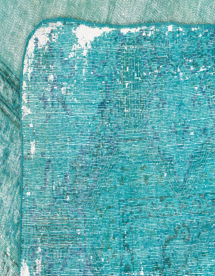 Detail image of 9' 6 x 12' 6  Hand Knotted Ultra Vintage Persian Wool Rug