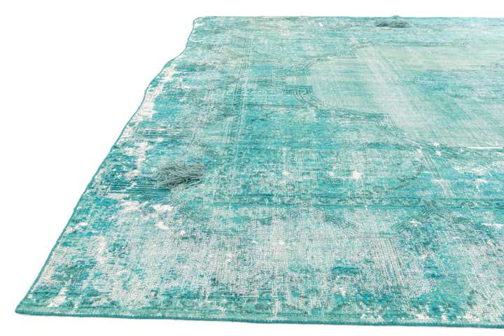 9' 6 x 12' 6 Hand Knotted Ultra Vintage Persian Wool Rug