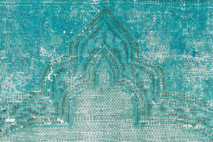 9' 6 x 12' 6 Hand Knotted Ultra Vintage Persian Wool Rug