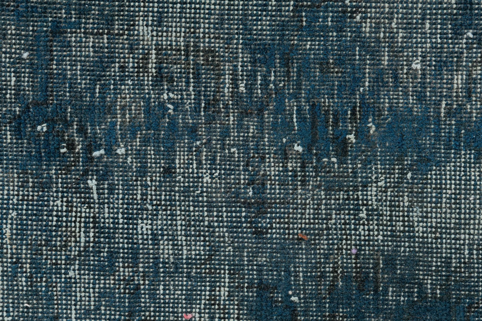 9' x 12' 5 Hand Knotted Ultra Vintage Persian Wool Rug
