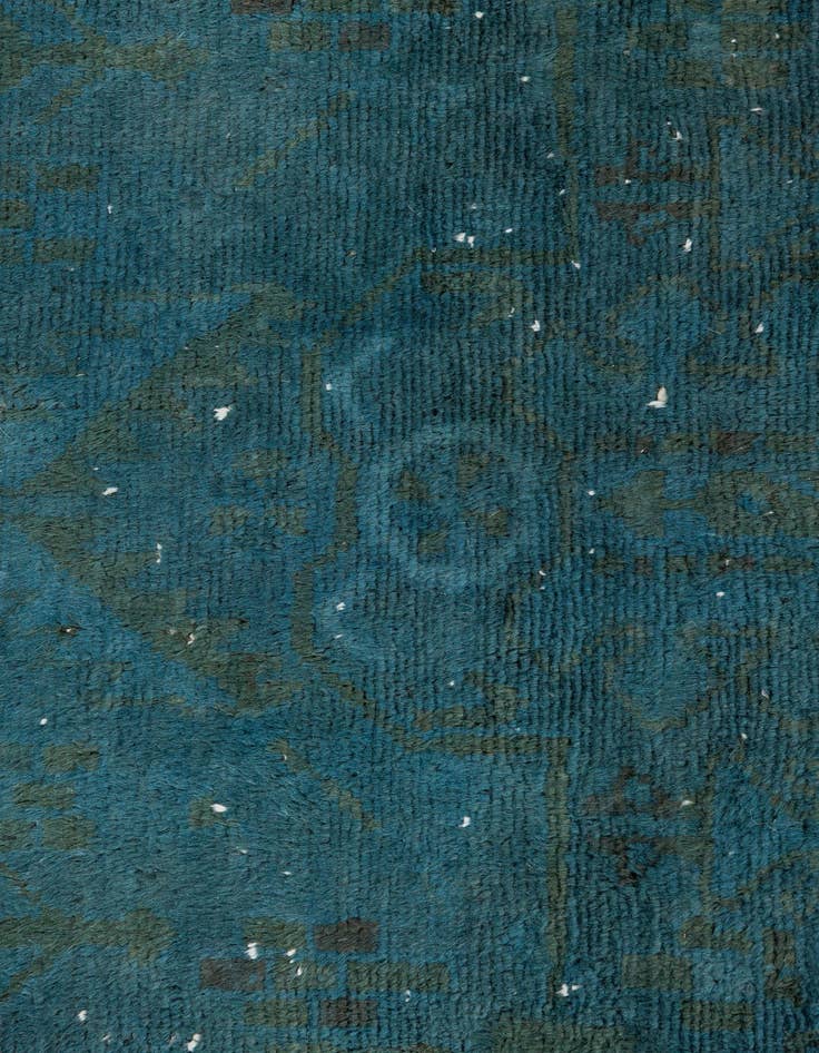 Detail image of 4' 3 x 5' 9  Hand Knotted Ultra Vintage Persian Wool Rug