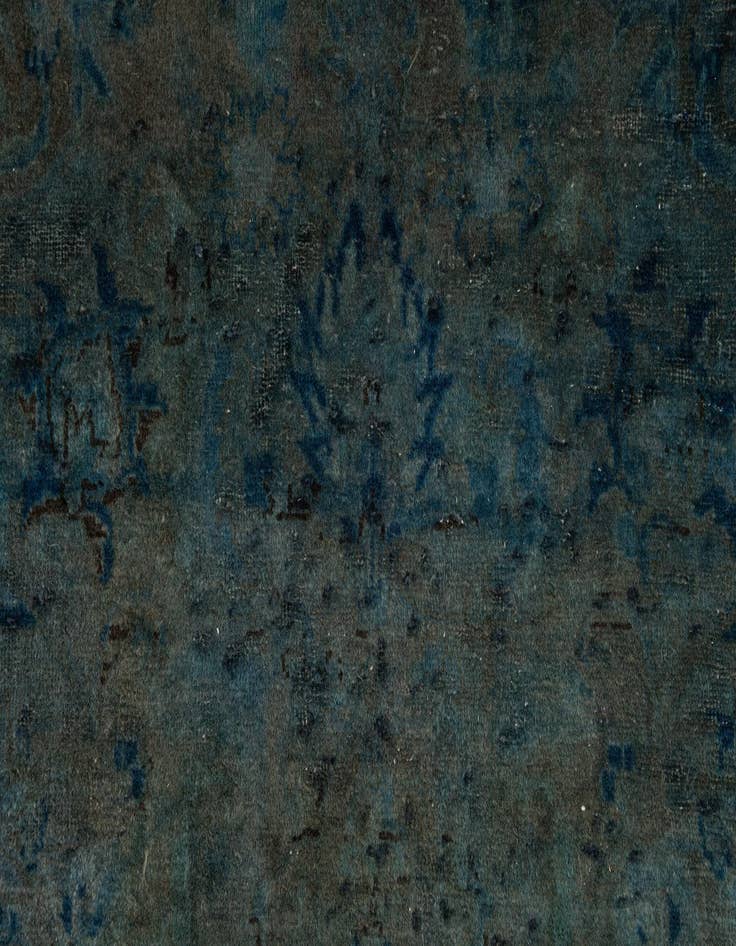 Detail image of 9' 9 x 13'  Hand Knotted Ultra Vintage Persian Wool Rug