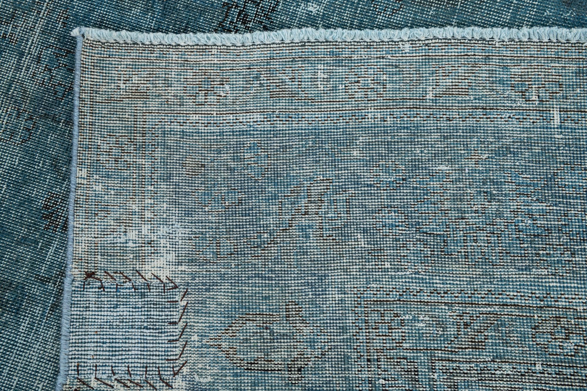 9' 5 x 12' 6 Hand Knotted Ultra Vintage Persian Wool Rug