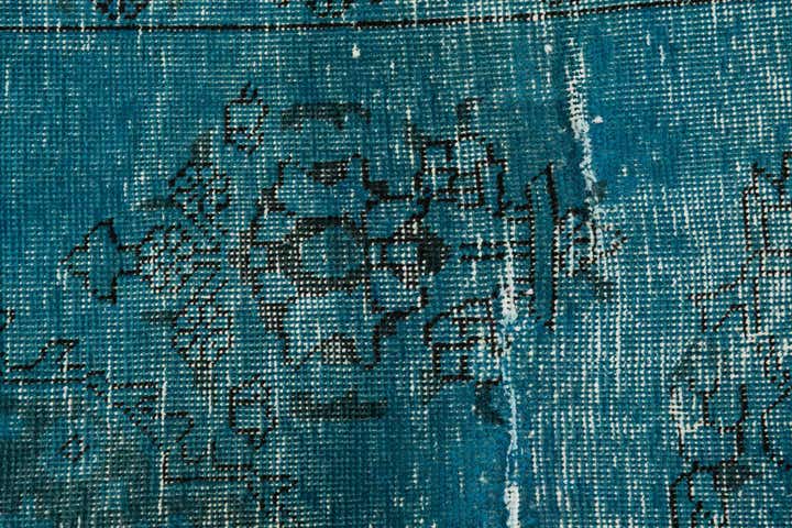 6' 8 x 9' 10 Hand Knotted Ultra Vintage Persian Wool Rug