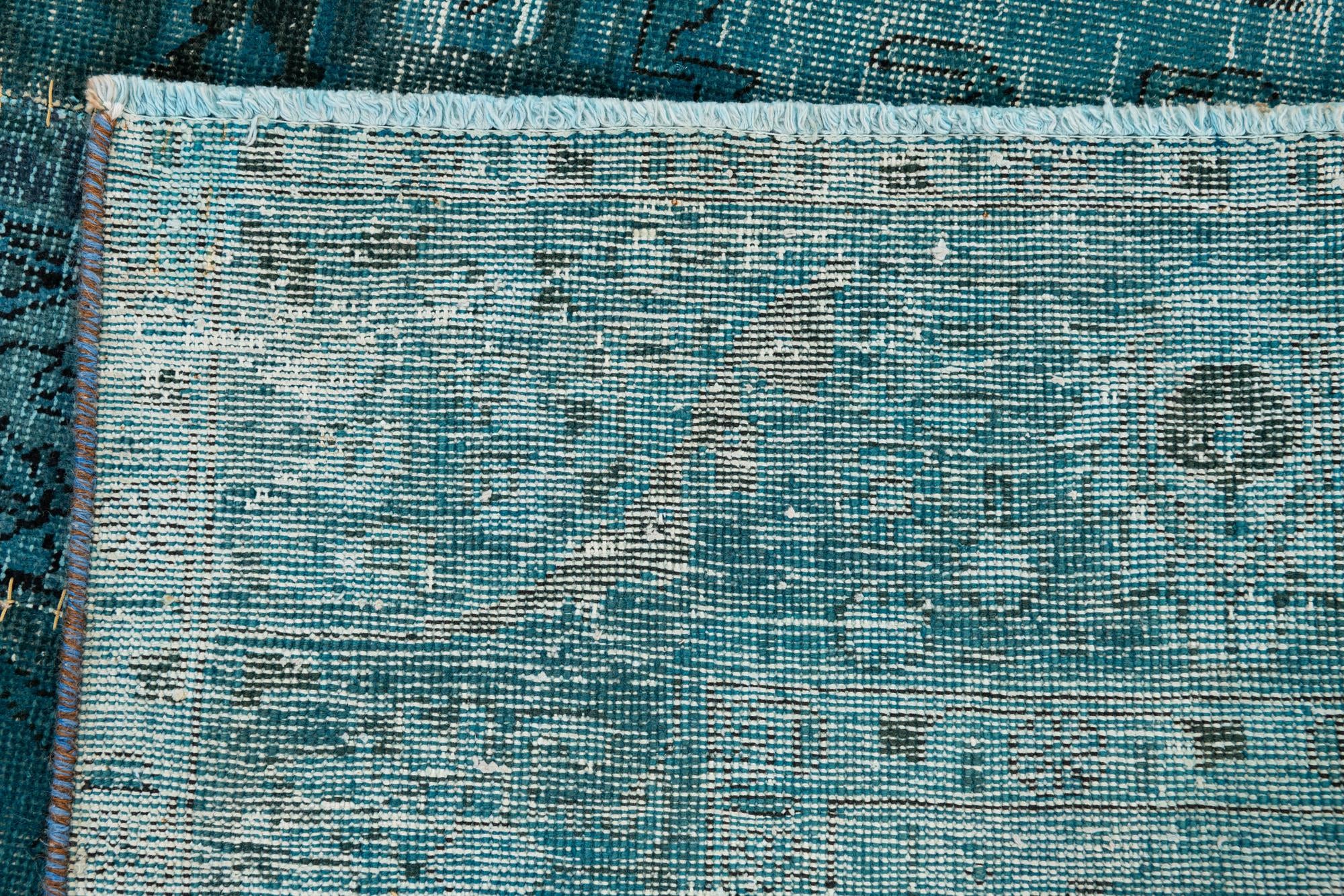 6' 8 x 9' 10 Hand Knotted Ultra Vintage Persian Wool Rug