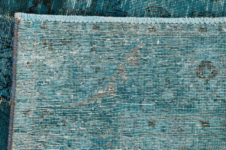 6' 8 x 9' 10 Hand Knotted Ultra Vintage Persian Wool Rug