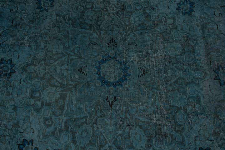 9' 5 x 12' 4 Hand Knotted Ultra Vintage Persian Wool Rug