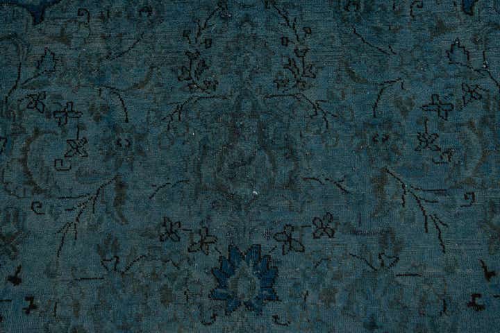 9' 5 x 12' 4 Hand Knotted Ultra Vintage Persian Wool Rug