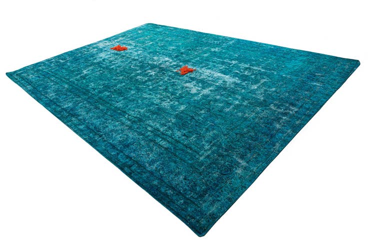 Detail image of 10' x 13' 7 Hand Knotted Ultra Vintage Persian Wool Rug