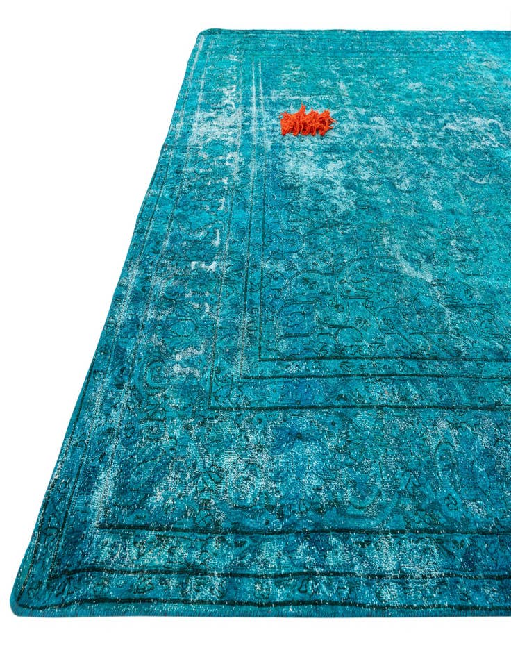 Detail image of 10' x 13' 7  Hand Knotted Ultra Vintage Persian Wool Rug