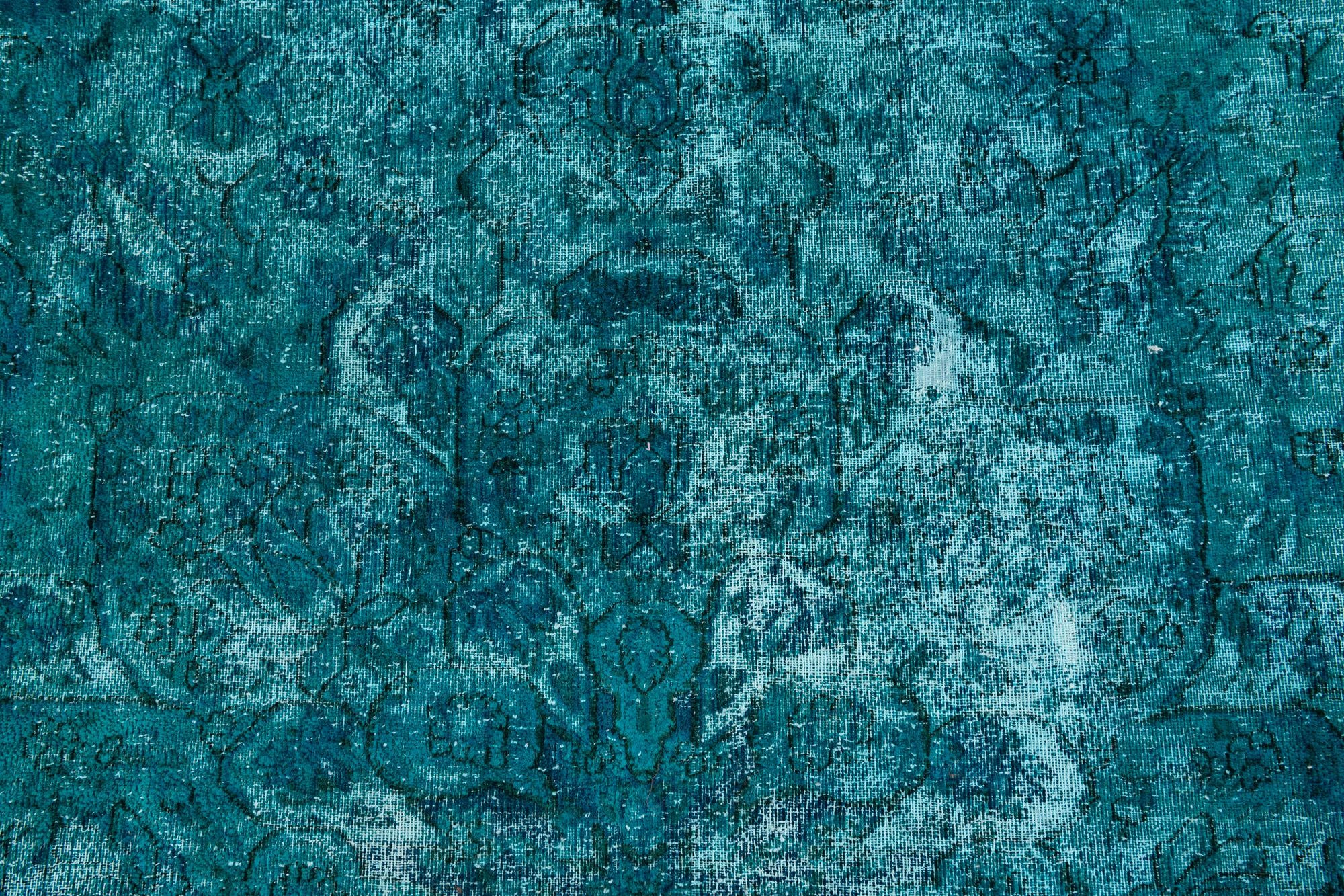 10' x 13' 7 Hand Knotted Ultra Vintage Persian Wool Rug