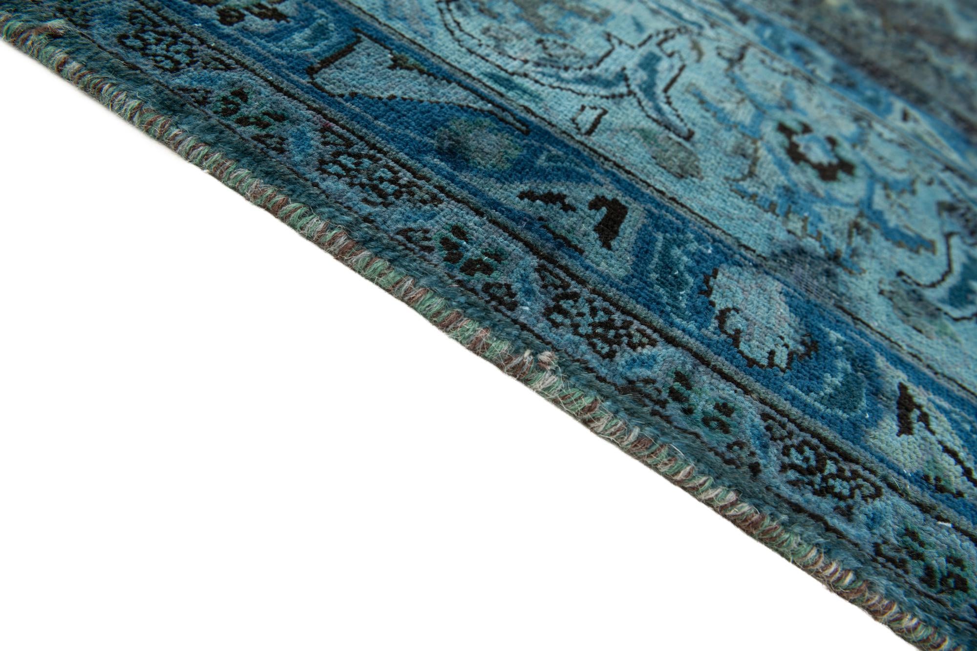 9' 9 x 12' 5 Hand Knotted Ultra Vintage Persian Wool Rug