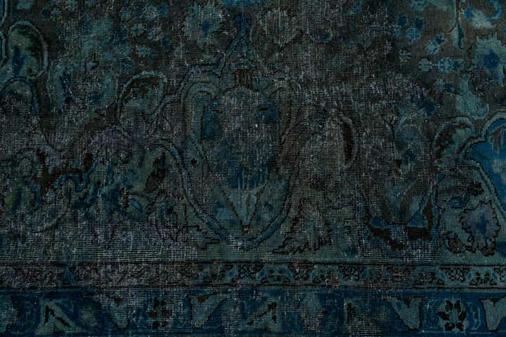 9' 9 x 12' 5 Hand Knotted Ultra Vintage Persian Wool Rug