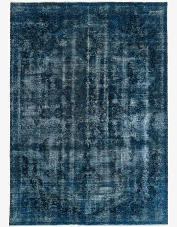 7' 2 x 10' 3 Hand Knotted Ultra Vintage Persian Wool Rug