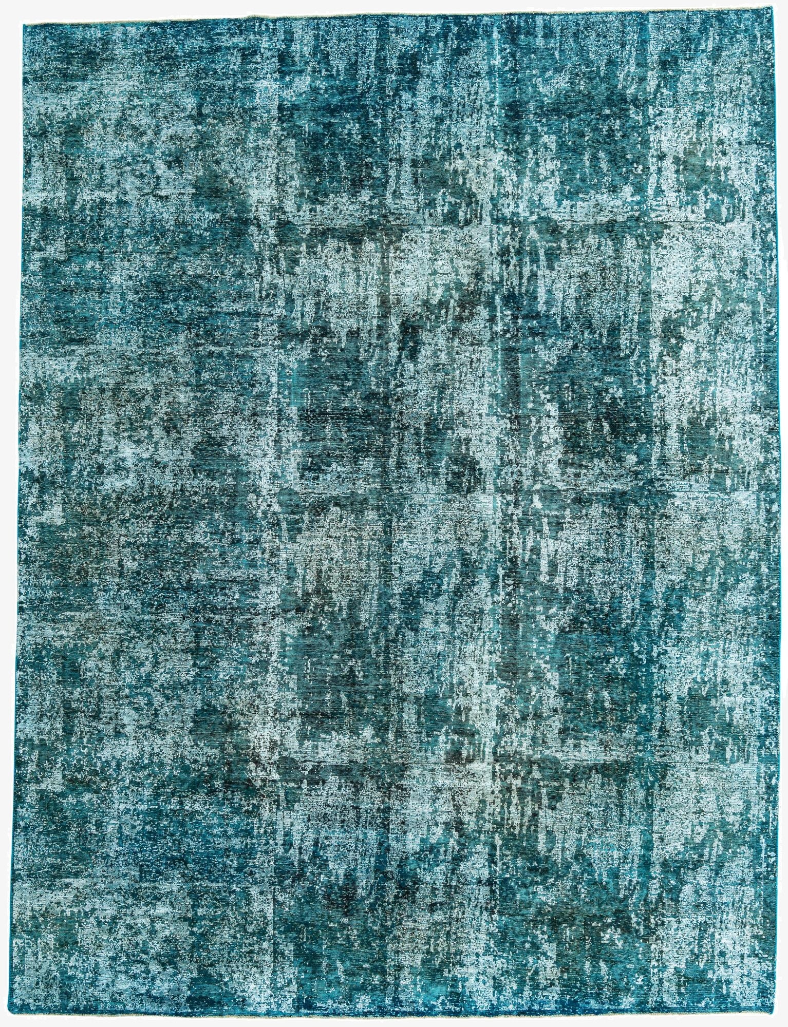 8' 6 x 11' 2  Hand Knotted Ultra Vintage Persian Wool Rug