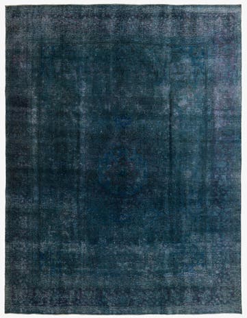 9' 7 x 12' 6 Hand Knotted Ultra Vintage Persian Wool Rug