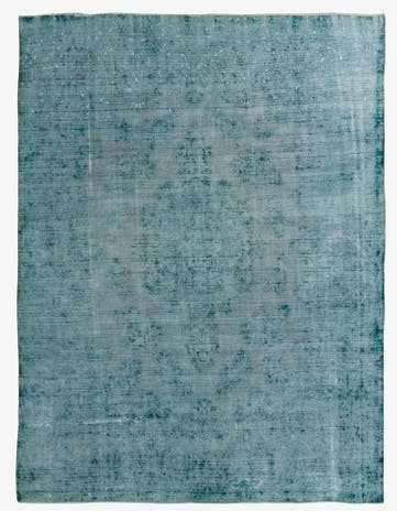 9' 11 x 13' 2 Hand Knotted Ultra Vintage Persian Wool Rug