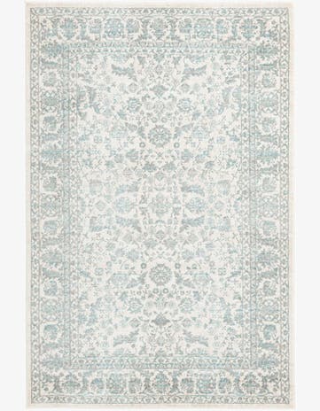 Teal Uptown Central Park Rug