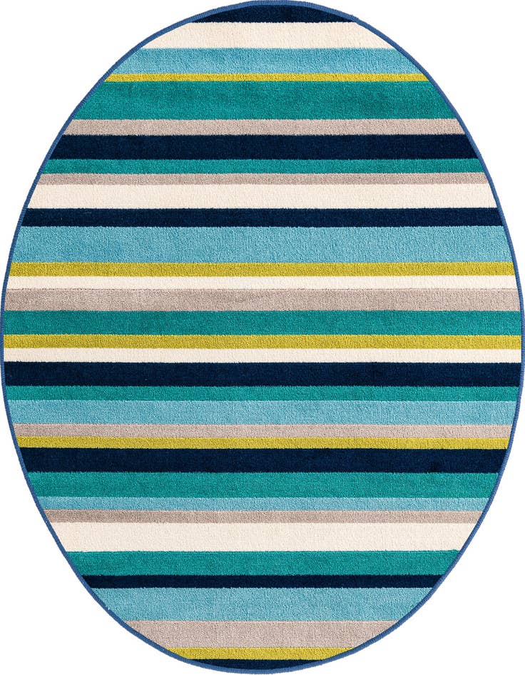 Detail image of 3' x 3' Azalea Round Rug