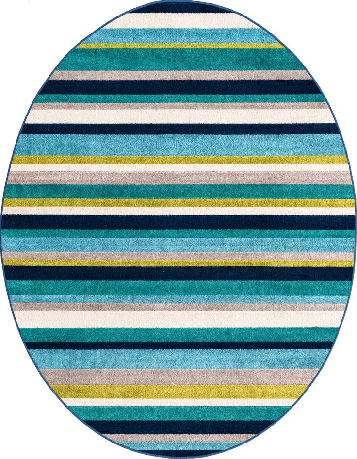 Detail image of 5' 3 x 5' 3 Azalea Round Rug