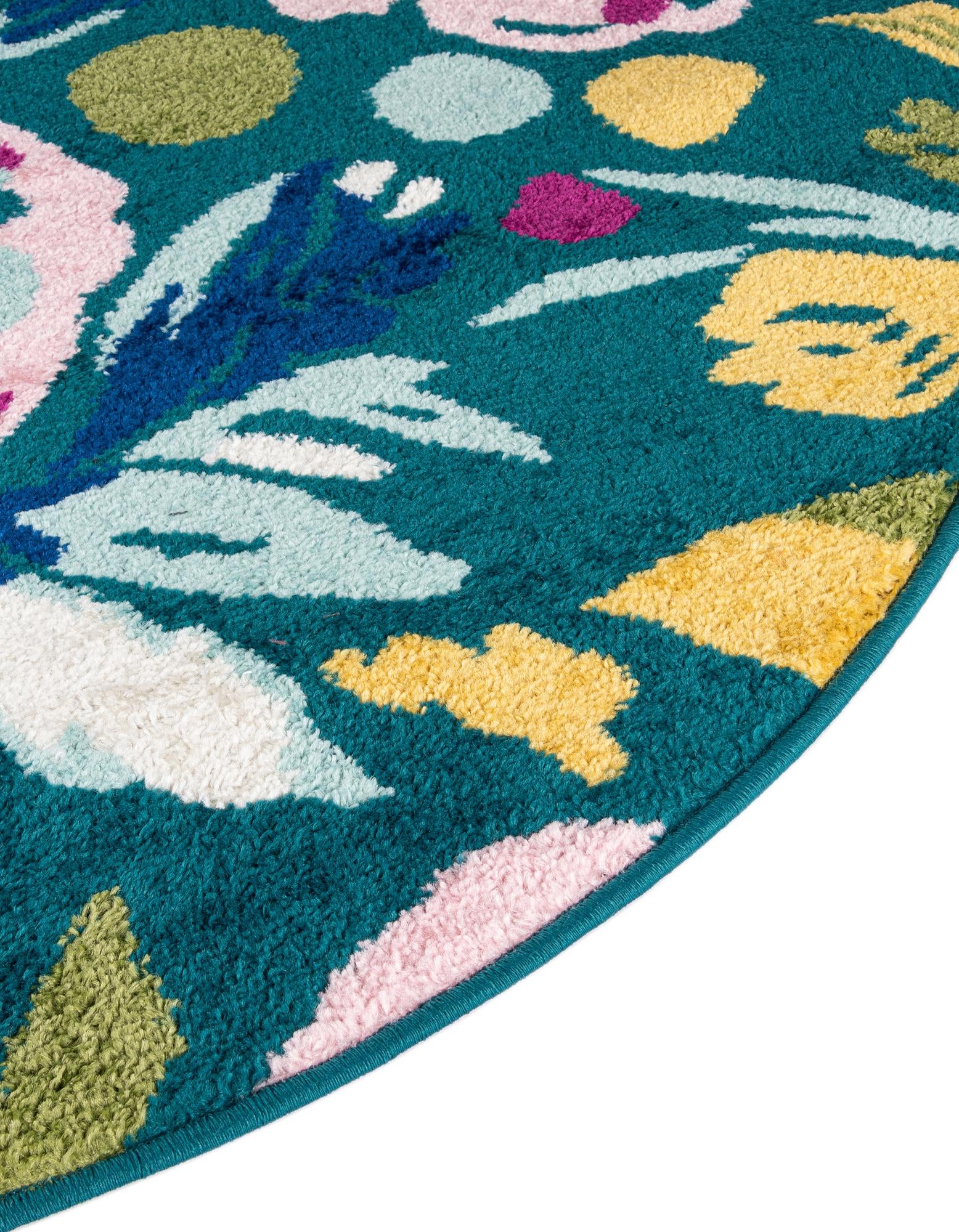 5' 3 x 5' 3 Bloom Round Rug